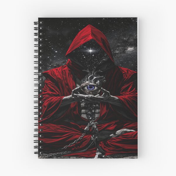 Item preview, Cosmic Third Eye – Mystical Hooded Vision Dark Streetwear Art designed and sold by Bathu Designs.