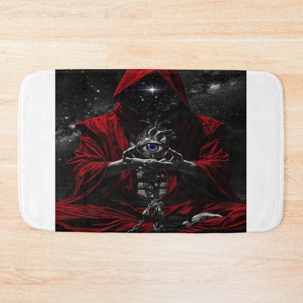 Item preview, Cosmic Third Eye – Mystical Hooded Vision Dark Streetwear Art designed and sold by Bathu Designs.