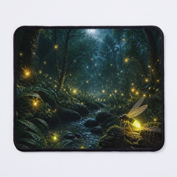 Item preview, Fireflies designed and sold by Artnovalty.redbubble.com.