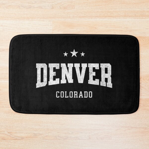 Item preview, Denver Colorado USA Vintage Varsity Distressed Retro College Travel Design designed and sold by NiceTeeClub.