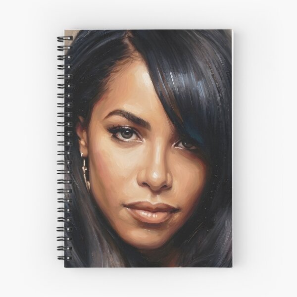 Item preview, Aaliyah Oil Painting designed and sold by maretsad.