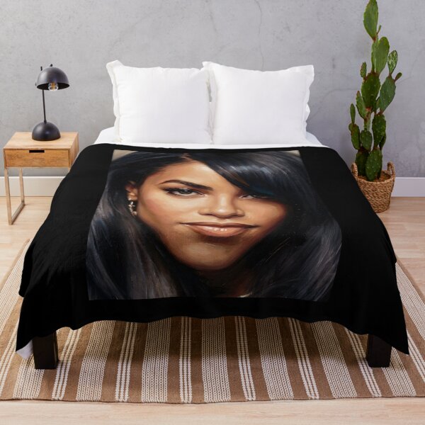 Item preview, Aaliyah Oil Painting designed and sold by maretsad.