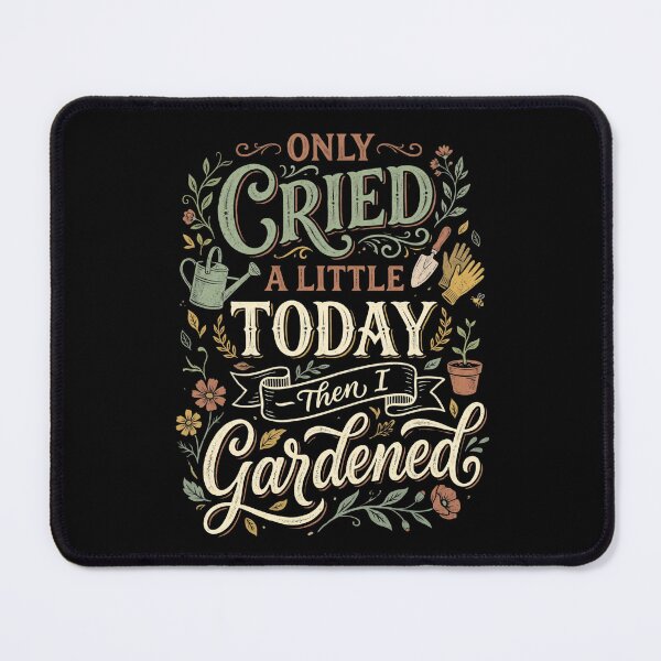 Item preview, Funny Gardening Only Cried A Little Then I Gardened designed and sold by dudelinart.