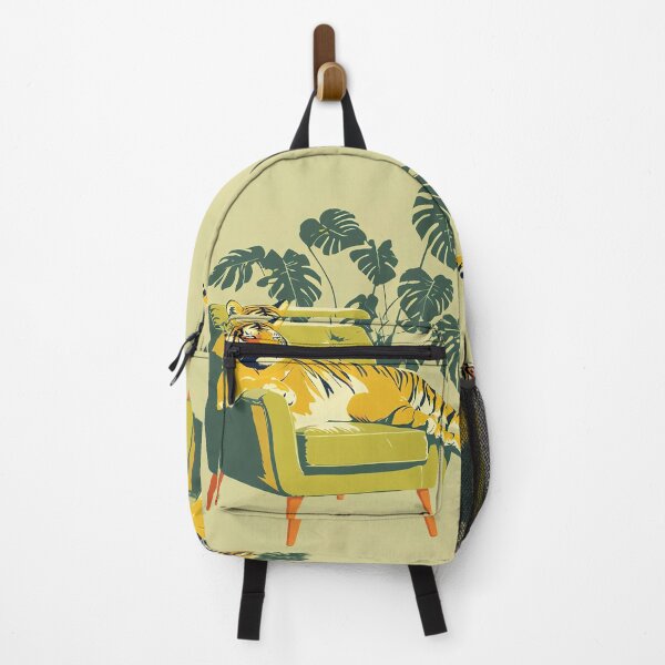 Item preview, Mid-Century Jungle Cat designed and sold by ONYX Pixee.