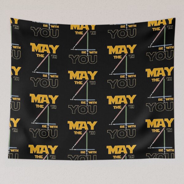 Item preview, May The Fourth Be With You Lightsabers designed and sold by Bomebomst.