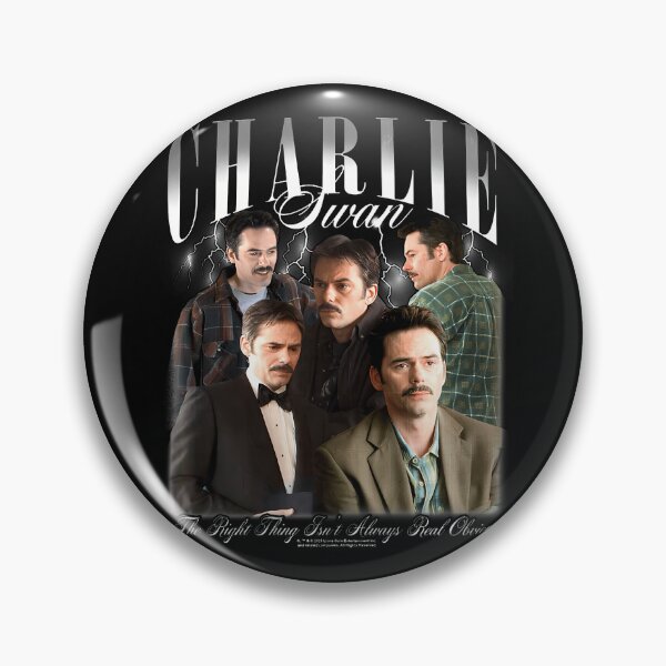 Item preview, Twilight Charlie Swan Right Thing Isn'T Always Obvious designed and sold by Trippy-Toad.