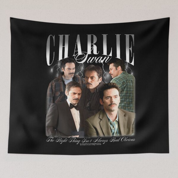 Item preview, Twilight Charlie Swan Right Thing Isn'T Always Obvious designed and sold by Trippy-Toad.