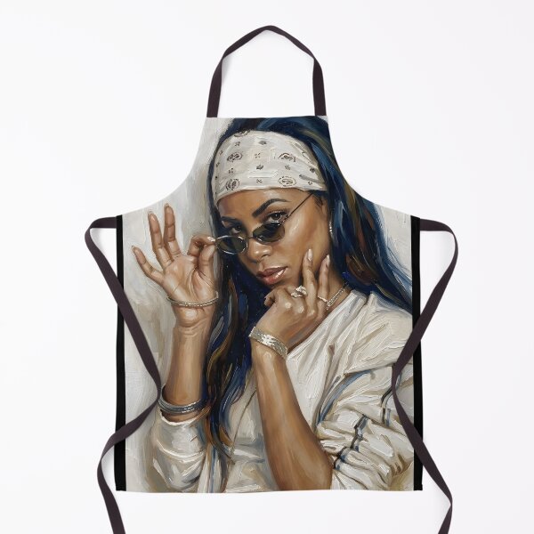 Item preview, Aaliyah Oil Painting designed and sold by maretsad.