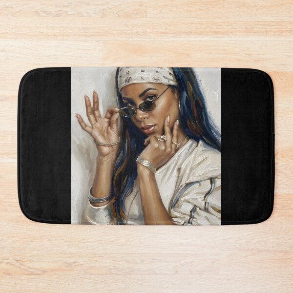 Item preview, Aaliyah Oil Painting designed and sold by maretsad.