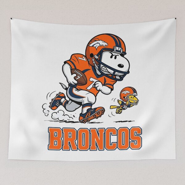 Item preview, Snoopy And Woodstock Denver Football Action Fan designed and sold by DamianRoy88.