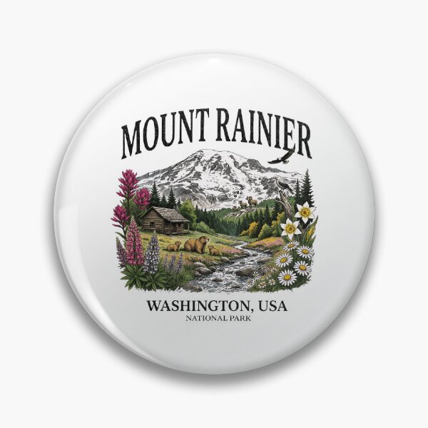 Item preview, Retro Nature Mountain & Wildlife  designed and sold by RichardAn57560.