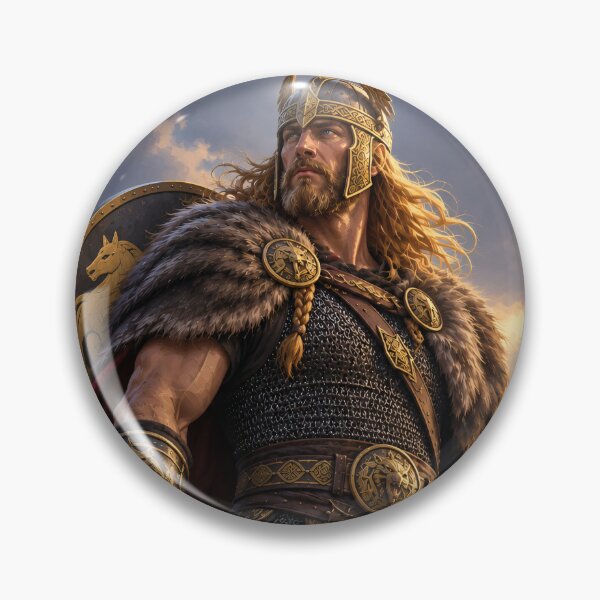 Item preview, Beowulf Anglo-Saxon Inspired Art designed and sold by Moviebuff91.