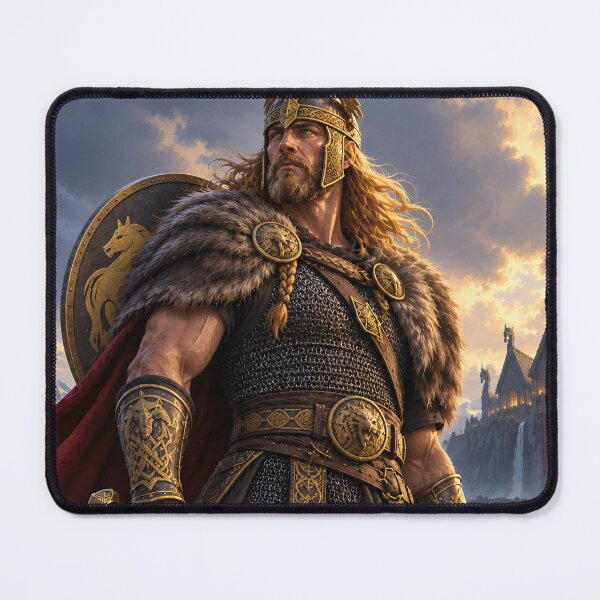 Item preview, Beowulf Anglo-Saxon Inspired Art designed and sold by Moviebuff91.