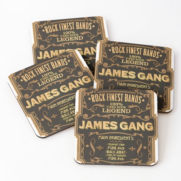 Item preview, James Gang (Rock Finest Bands) designed and sold by MysticGothics.