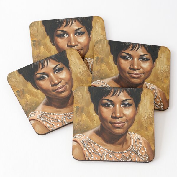 Item preview, Aretha Franklin Oil Painting designed and sold by maretsad.