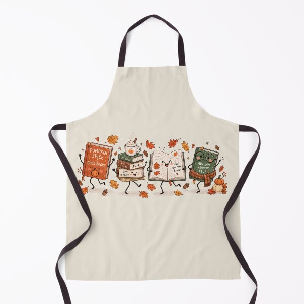 Item preview, Cute Fall Book Characters, Cozy Autumn Reading, Happy Book Lover, Pumpkin Spice Bookish Aesthetic, Cute Fall Reader, Cozy Book Gift designed and sold by Quiajia.