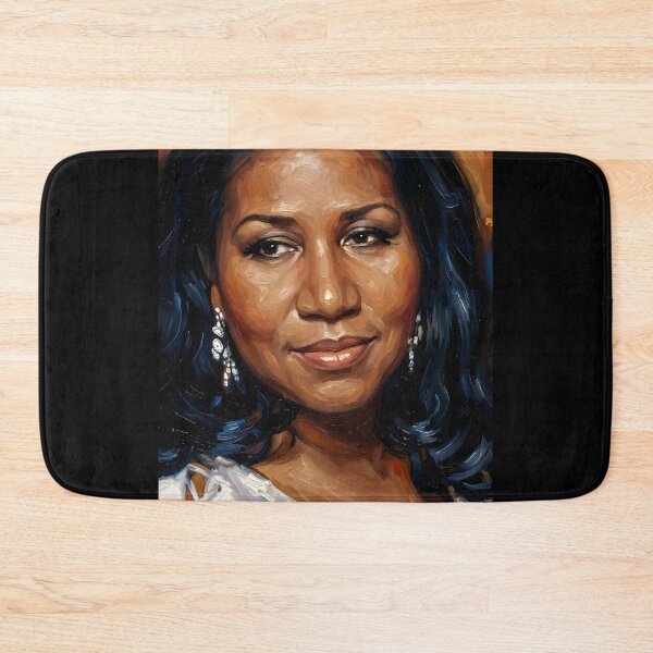Item preview, Aretha Franklin Oil Painting designed and sold by maretsad.