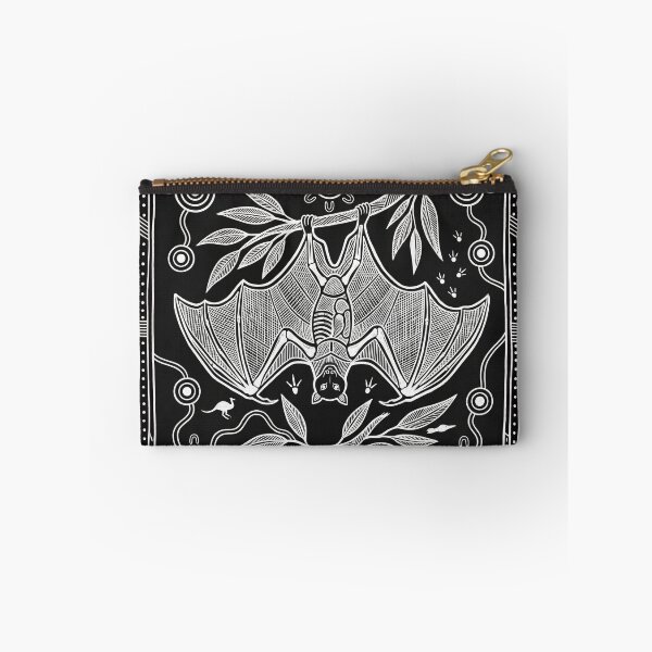 Item preview, Black Flying Fox: Aboriginal Style X-Ray Art Print designed and sold by FreiherrPK.