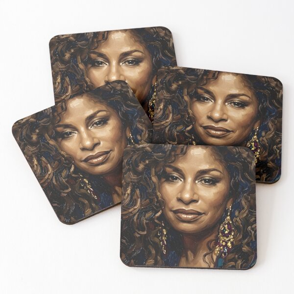 Item preview, Chaka Khan Oil Painting designed and sold by maretsad.