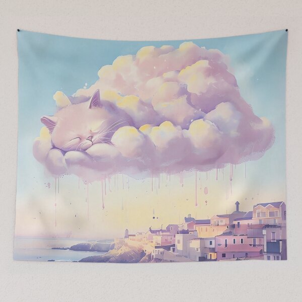 Item preview, Dreamscape Coastal Cat designed and sold by ONYX Pixee.