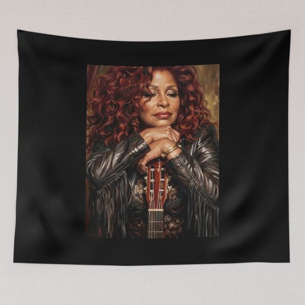 Item preview, Chaka Khan Oil Painting designed and sold by maretsad.