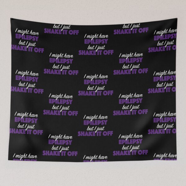 Item preview, Epilepsy Awareness - I Just Shake It Off designed and sold by IttieBitties.