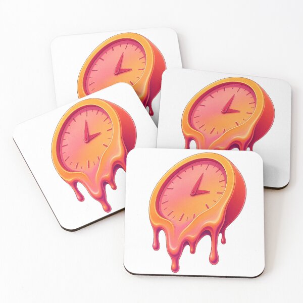 Item preview, Vaporwave Melting Clock designed and sold by vapormoon.