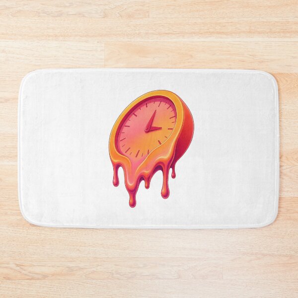 Item preview, Vaporwave Melting Clock designed and sold by vapormoon.