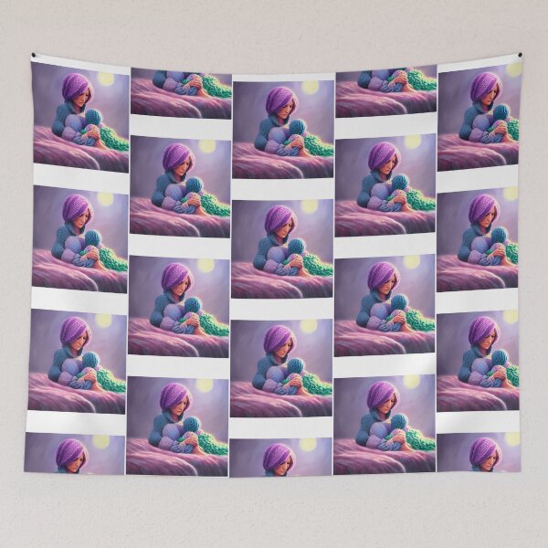 Item preview, Best Knitting Mom Ever designed and sold by ThatByMattz.