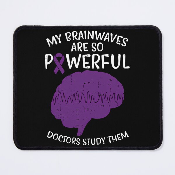 Item preview, Epilepsy Awareness - My Brainwaves Are So Powerful designed and sold by IttieBitties.