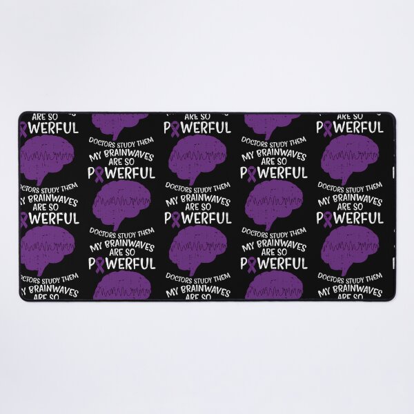 Item preview, Epilepsy Awareness - My Brainwaves Are So Powerful designed and sold by IttieBitties.
