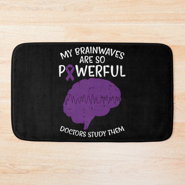 Item preview, Epilepsy Awareness - My Brainwaves Are So Powerful designed and sold by IttieBitties.