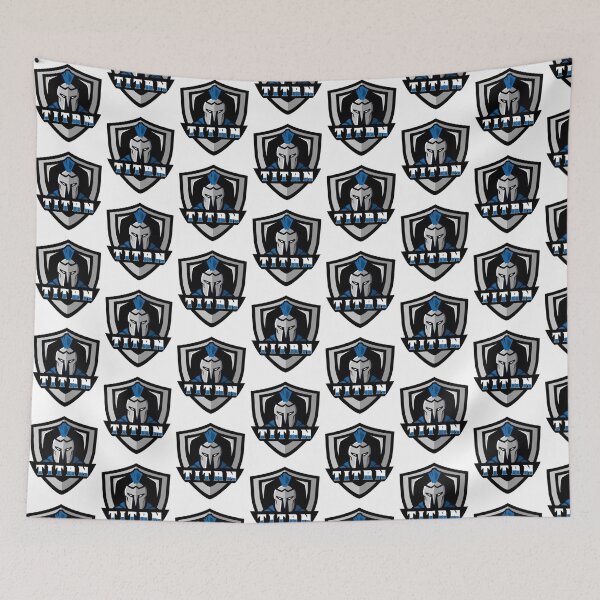 Item preview, Camiseta azul marino "El Titán de Eren" de Attack on Titan designed and sold by trends1994.