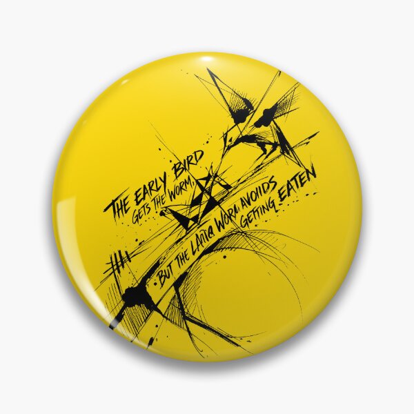 Item preview, The Tardy Annelid: Anti-Hustle Early Bird Philosophy Print designed and sold by FreiherrPK.