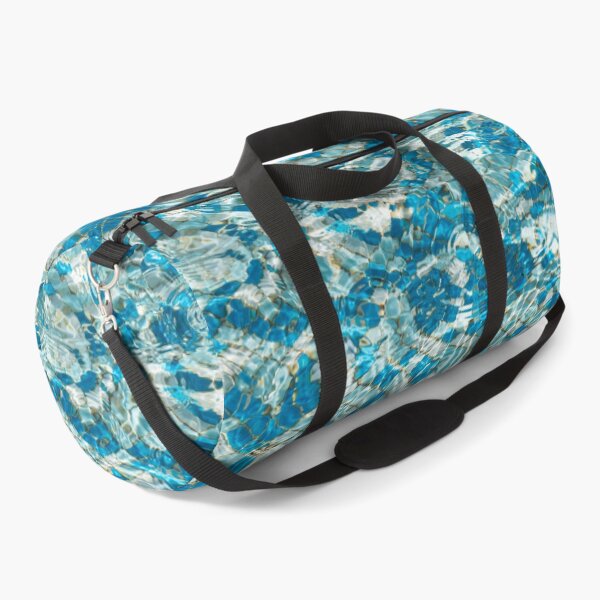 Item preview, Sunny Turquoise Azure Aqua Ripples over Mosaic Tiles designed and sold by Georgia Mizuleva.