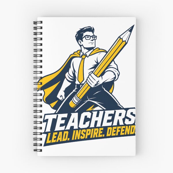 Item preview, Super Teacher Superhero Giant Pencil Mascot T-Shirt designed and sold by Haque Designs.