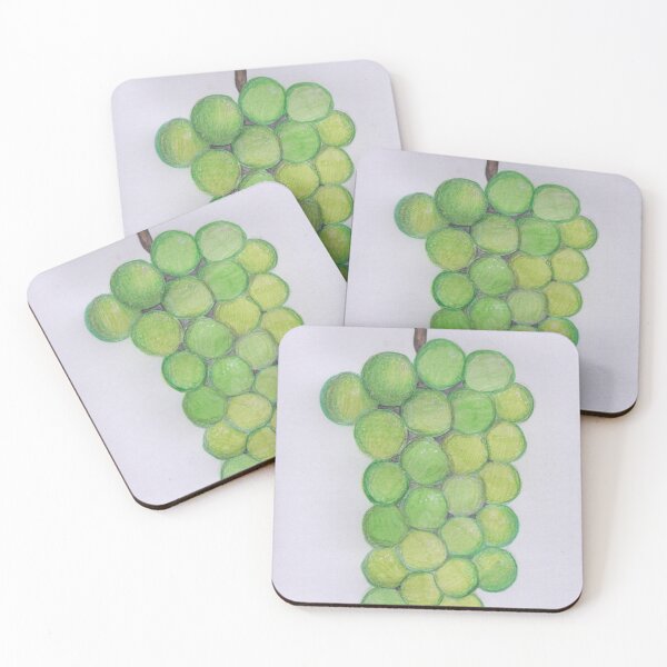 Item preview, A bunch of green grapes designed and sold by Artbysarah23.