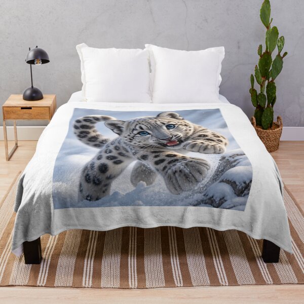 Item preview, Snow Leopard designed and sold by Artnovalty.redbubble.com.