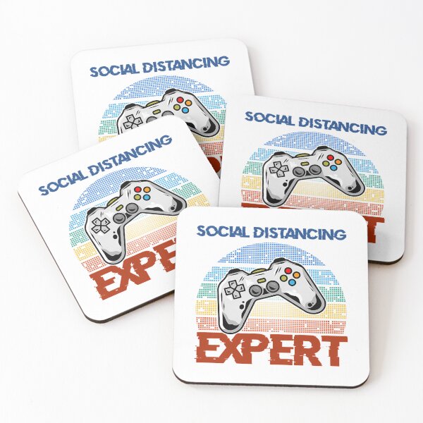 Item preview, Social Distancing Expert Gaming Video Gamer Boys Men Gift designed and sold by SouthWestPrint.