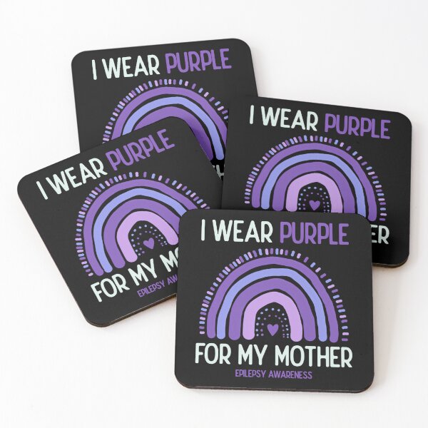 Item preview, Epilepsy Awareness I Wear Purple For My Mother designed and sold by IttieBitties.