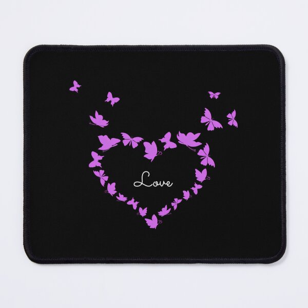 Item preview, Epilepsy Awareness Purple Butterfly Love Heart designed and sold by IttieBitties.