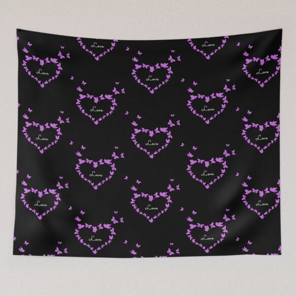 Item preview, Epilepsy Awareness Purple Butterfly Love Heart designed and sold by IttieBitties.