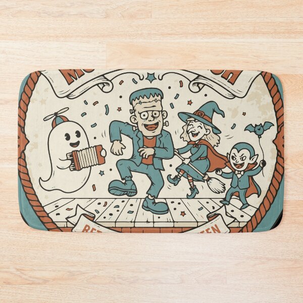 Item preview, Monster Mash Retro Funny Halloween Party  designed and sold by Brexmore3.