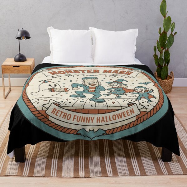 Item preview, Monster Mash Retro Funny Halloween Party designed and sold by Brexmore3.