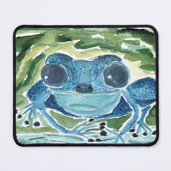 Item preview, Giant Blue Poison Dart Frog designed and sold by Anke‘s Bazaar.