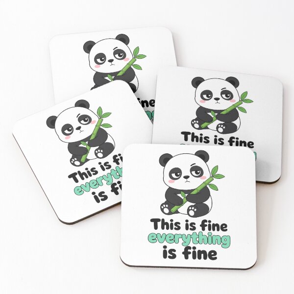 Item preview, This Is Fine Everything Is Fine designed and sold by ttackerhe.