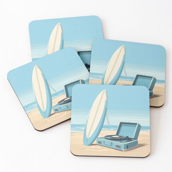 Item preview, Surf & Vinyl Vibes designed and sold by ONYX Pixee.