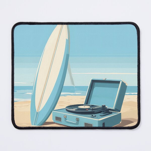 Item preview, Surf & Vinyl Vibes designed and sold by ONYX Pixee.