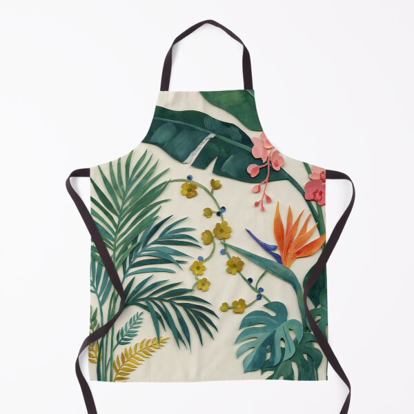 Item preview,  Botanical Conservatory Collage – Matisse Inspired Tropical Cut Paper Garden Wall Art designed and sold by Tamas Das.