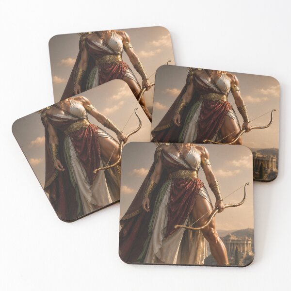 Item preview, Greek Huntress with Bow and Arrow designed and sold by Moviebuff91.